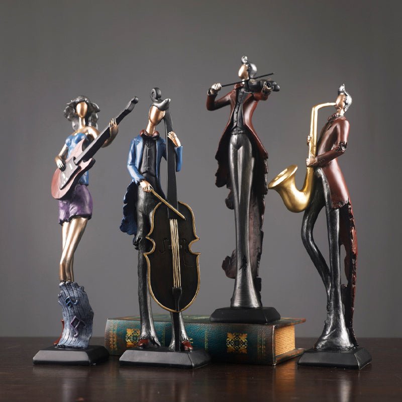 Musical Instrument Resin Ornaments - AmiraMart