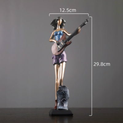 Musical Instrument Resin Ornaments - AmiraMart