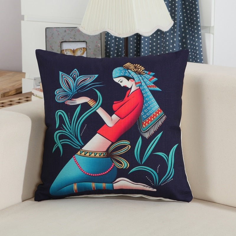 National style sofa pillow - AmiraMart