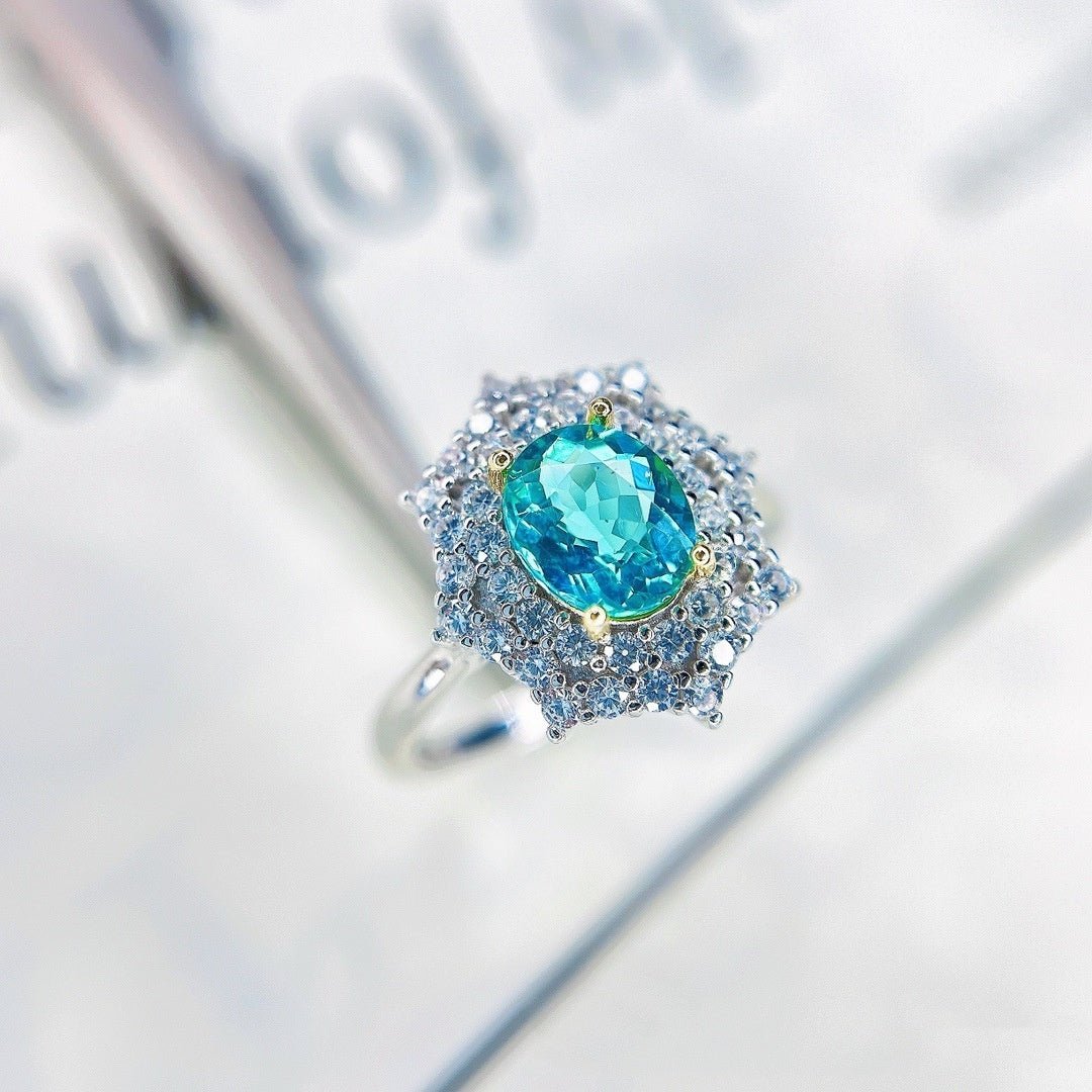 Natural Apatite Ring - AmiraMart