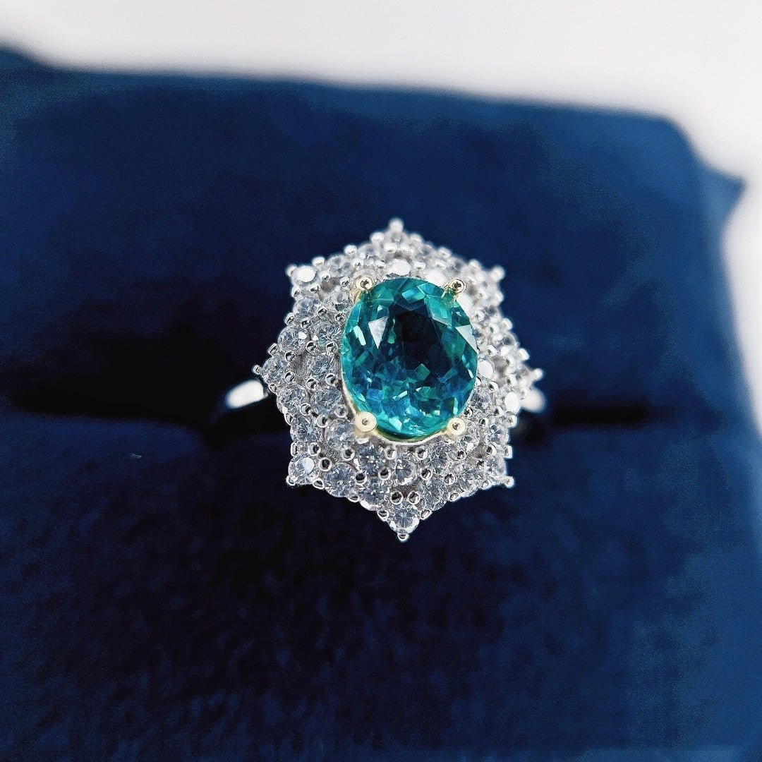 Natural Apatite Ring - AmiraMart