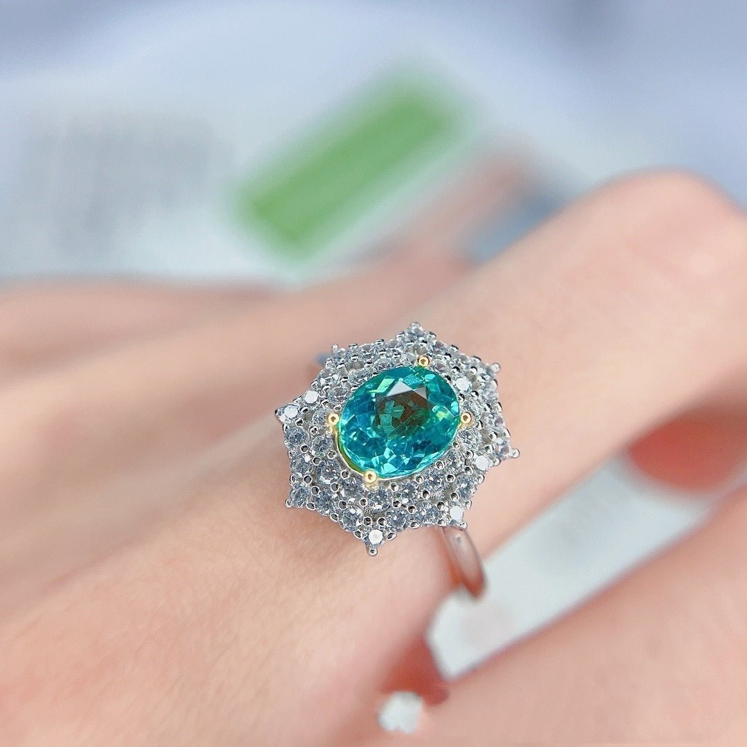 Natural Apatite Ring - AmiraMart