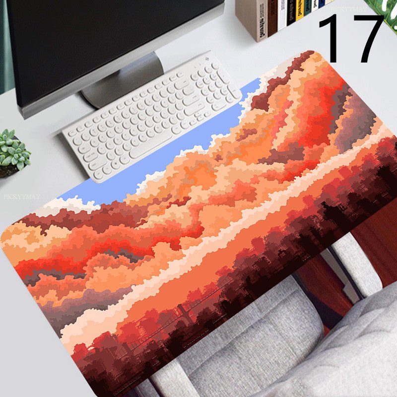 Natural Rubber Gaming Keyboard Mouse Pad - AmiraMart