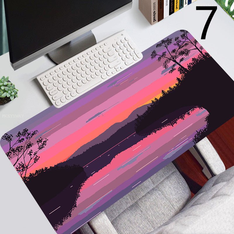 Natural Rubber Gaming Keyboard Mouse Pad - AmiraMart