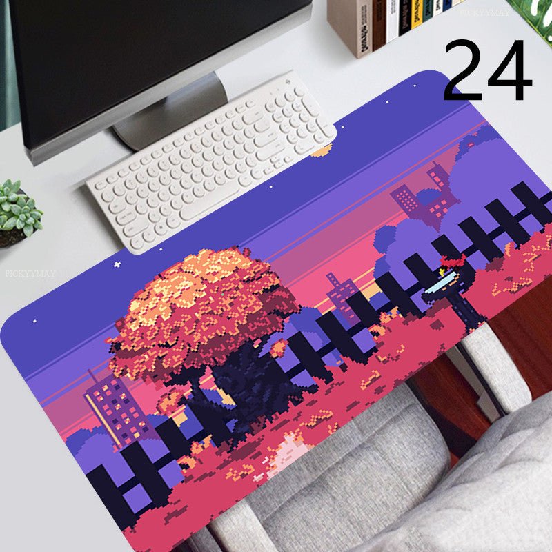 Natural Rubber Gaming Keyboard Mouse Pad - AmiraMart