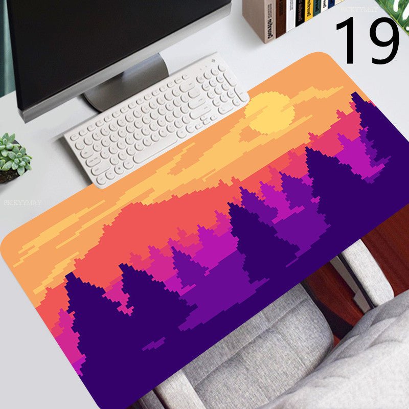 Natural Rubber Gaming Keyboard Mouse Pad - AmiraMart
