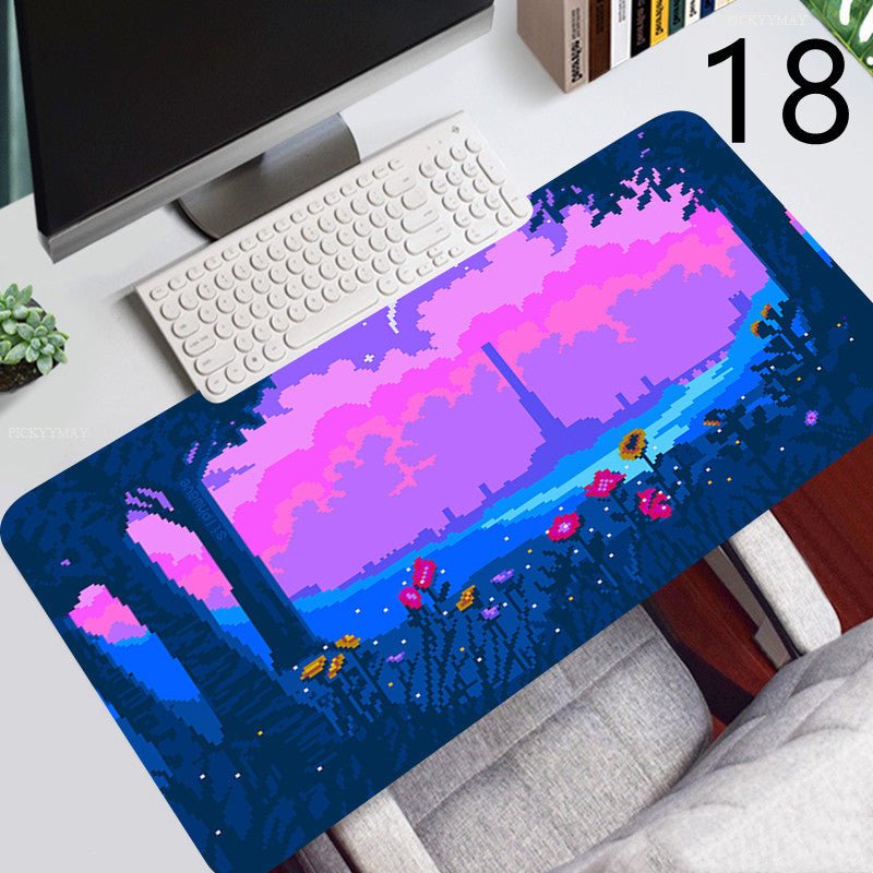 Natural Rubber Gaming Keyboard Mouse Pad - AmiraMart