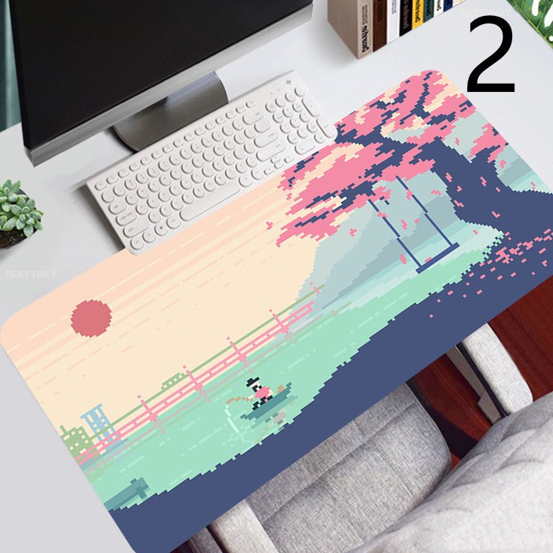 Natural Rubber Gaming Keyboard Mouse Pad - AmiraMart