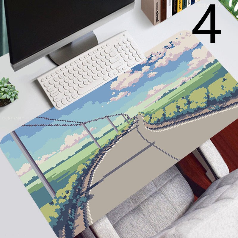 Natural Rubber Gaming Keyboard Mouse Pad - AmiraMart