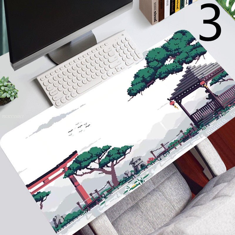 Natural Rubber Gaming Keyboard Mouse Pad - AmiraMart