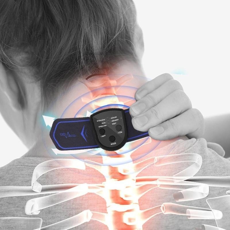 Neck Massage Stickers – Portable Charging & Muscle Relaxation - AmiraMart