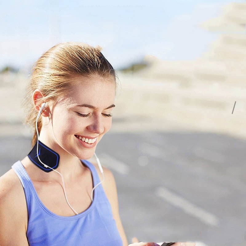 Neck Massage Stickers – Portable Charging & Muscle Relaxation - AmiraMart