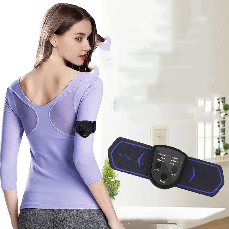 Neck Massage Stickers – Portable Charging & Muscle Relaxation - AmiraMart