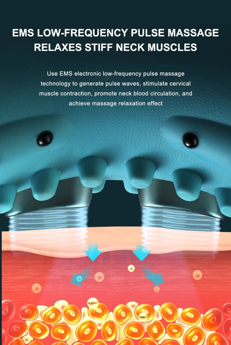 Neck Massager Adults Cervical Spine Relief - AmiraMart