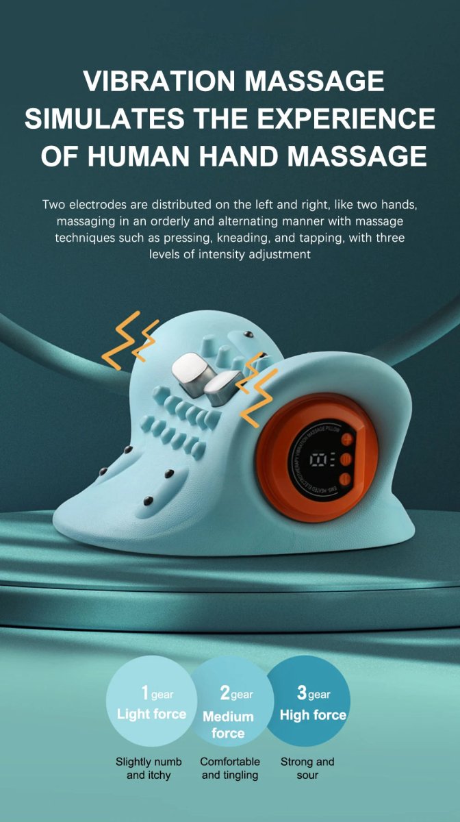 Neck Massager Adults Cervical Spine Relief - AmiraMart