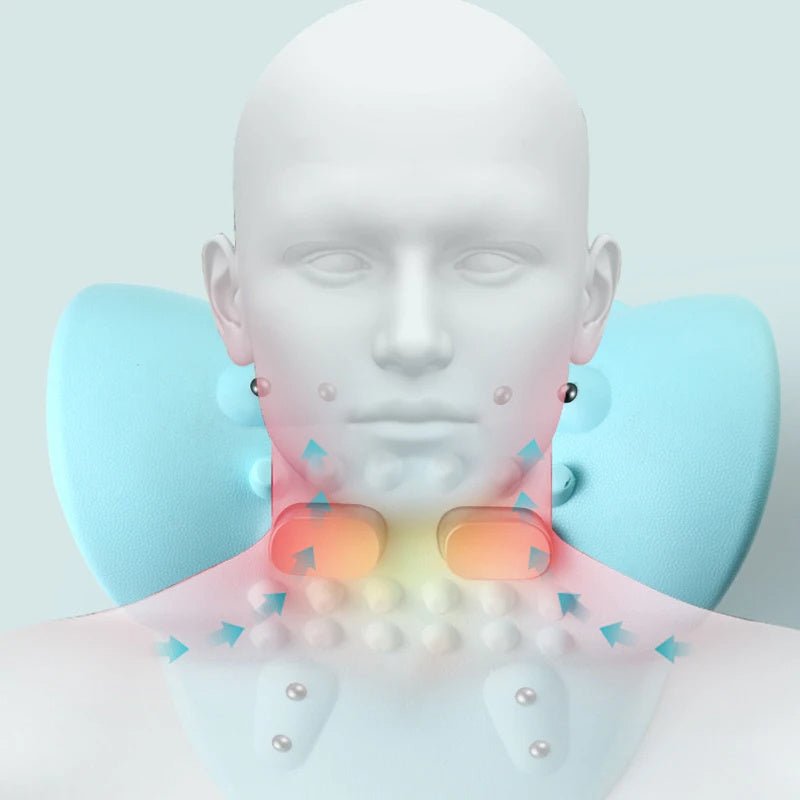 Neck Massager Adults Cervical Spine Relief - AmiraMart
