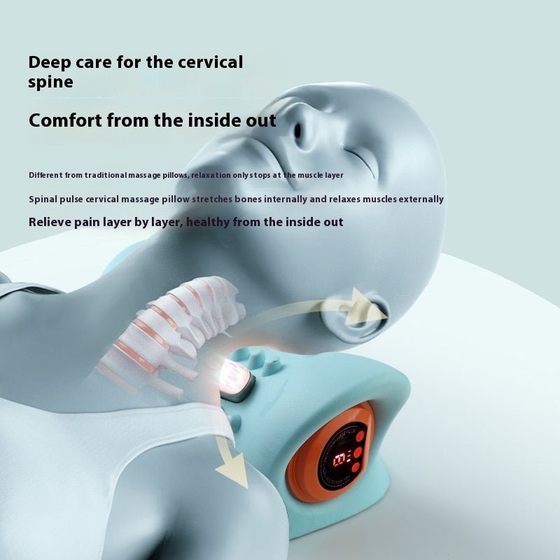 Neck Massager Adults Cervical Spine Relief - AmiraMart