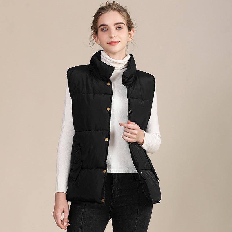 New Down Cotton Vest Female Versatile Wear - AmiraMart