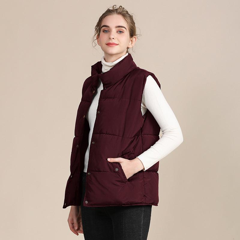 New Down Cotton Vest Female Versatile Wear - AmiraMart