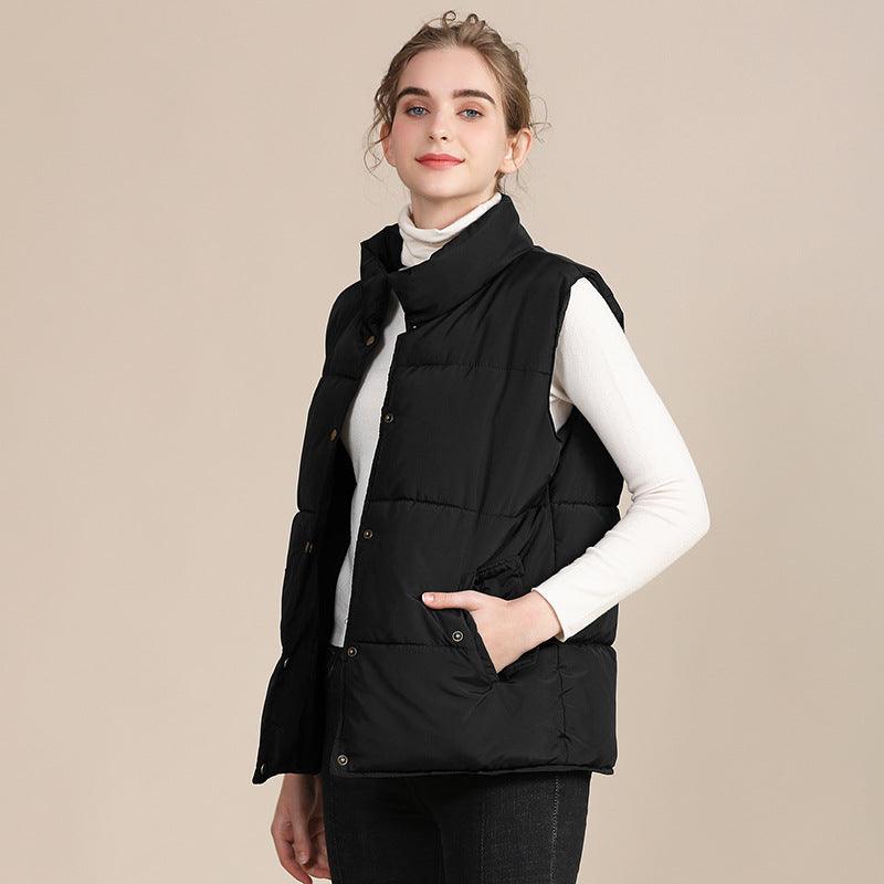 New Down Cotton Vest Female Versatile Wear - AmiraMart