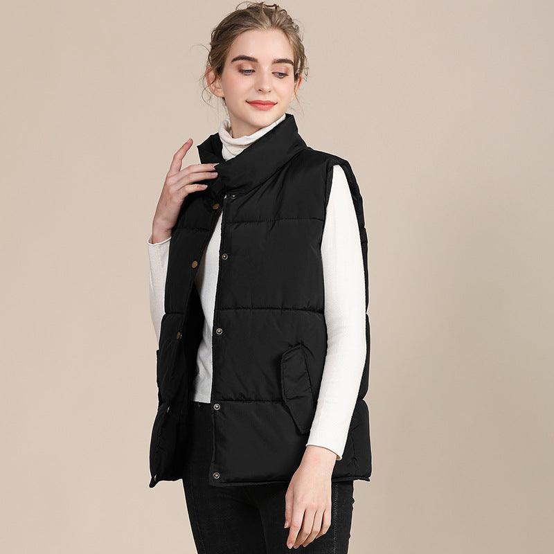 New Down Cotton Vest Female Versatile Wear - AmiraMart