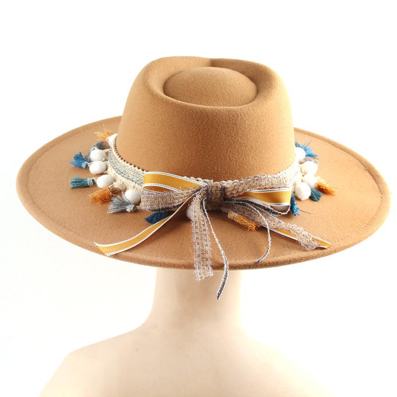 New European And American Fashion Ladies Top Hat - AmiraMart