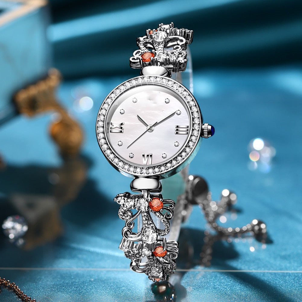 New Women's Premium Luxury Waterproof Bracelet Watch - AmiraMart