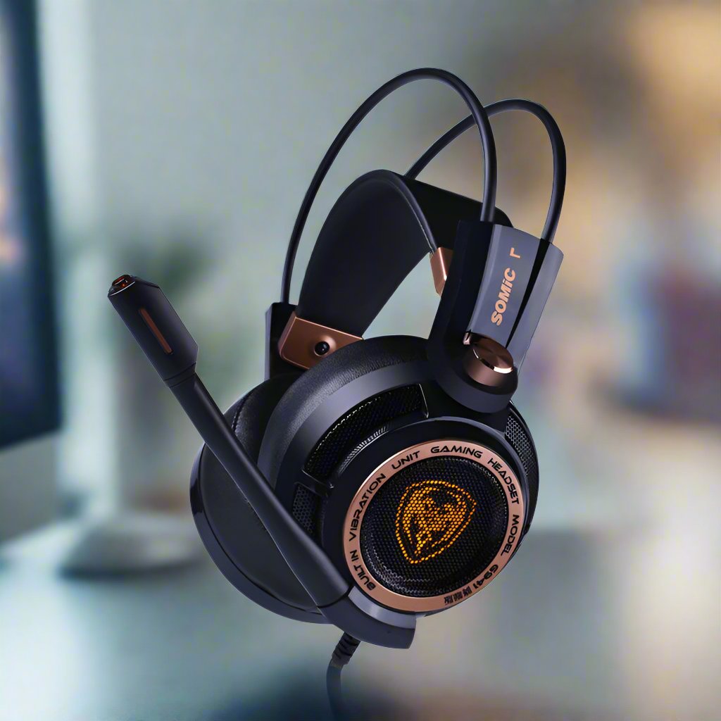 Noise - Cancelling Headphones Headset Computer - AmiraMart