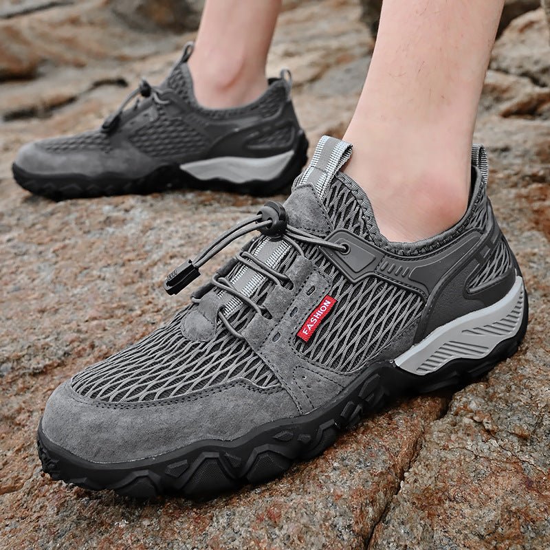 Non - slip Soft - soled Mesh Surface Hiking Shoes - AmiraMart