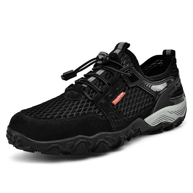 Non - slip Soft - soled Mesh Surface Hiking Shoes - AmiraMart