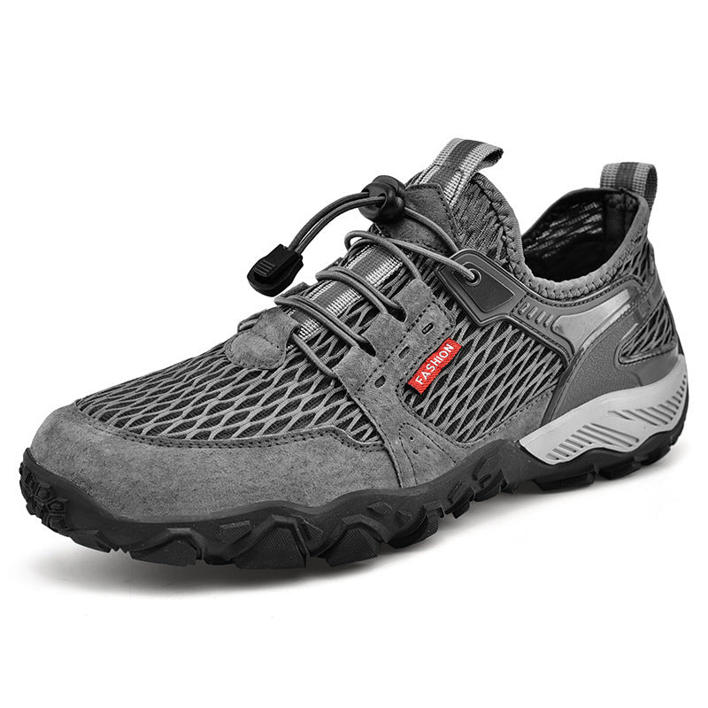Non - slip Soft - soled Mesh Surface Hiking Shoes - AmiraMart