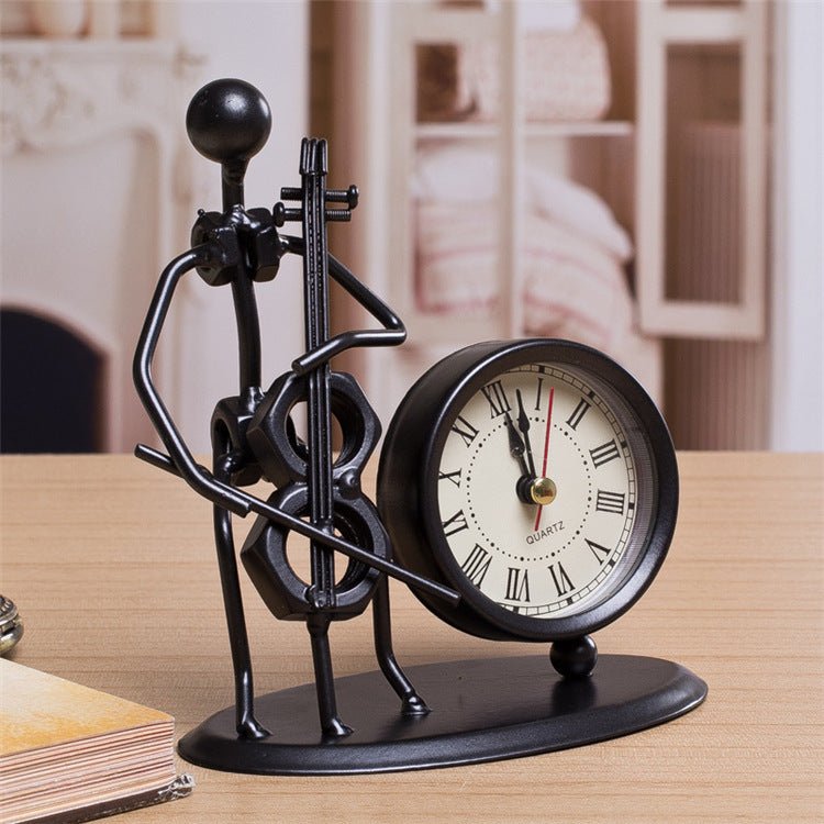Novelty Musical Alarm Clock - Unique Desk Accessory Gift - AmiraMart