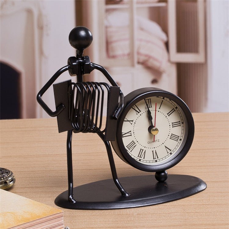 Novelty Musical Alarm Clock - Unique Desk Accessory Gift - AmiraMart
