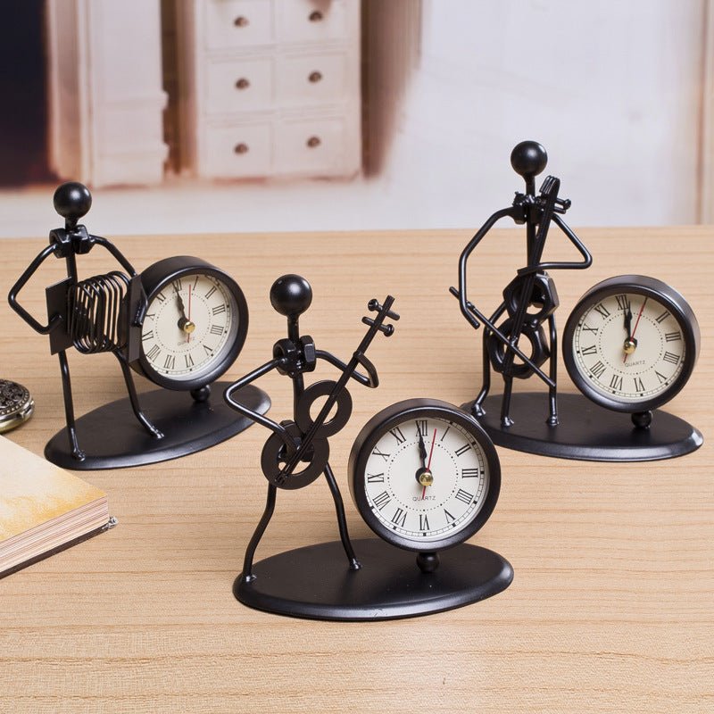 Novelty Musical Alarm Clock - Unique Desk Accessory Gift - AmiraMart