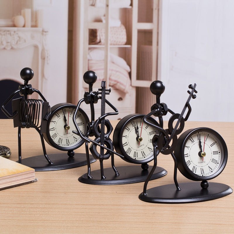 Novelty Musical Alarm Clock - Unique Desk Accessory Gift - AmiraMart