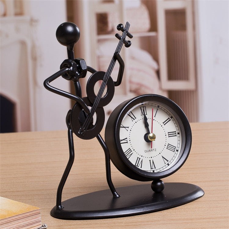 Novelty Musical Alarm Clock - Unique Desk Accessory Gift - AmiraMart