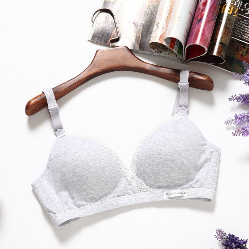 Nursing Bra – Cross - Type, No Steel Ring & Adjustable - AmiraMart