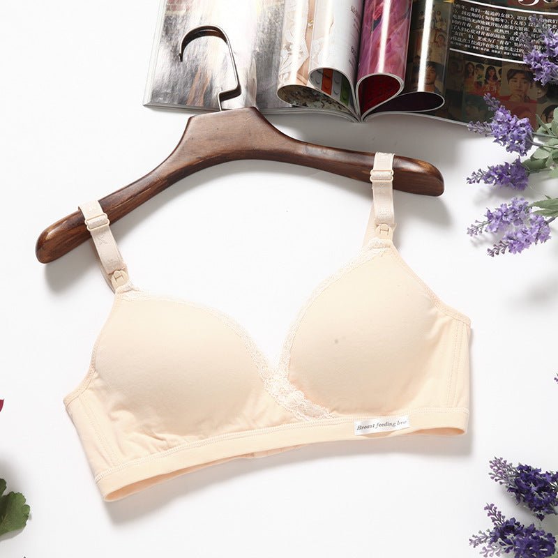 Nursing Bra – Cross - Type, No Steel Ring & Adjustable - AmiraMart