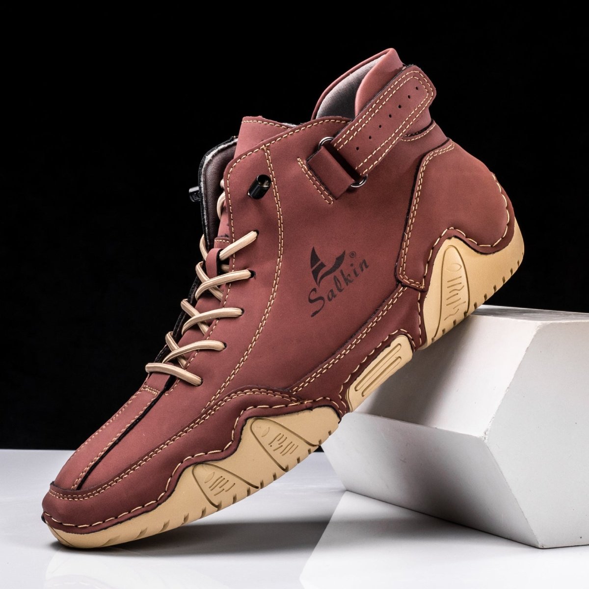Octopus Men's High - top Martin Boots - AmiraMart