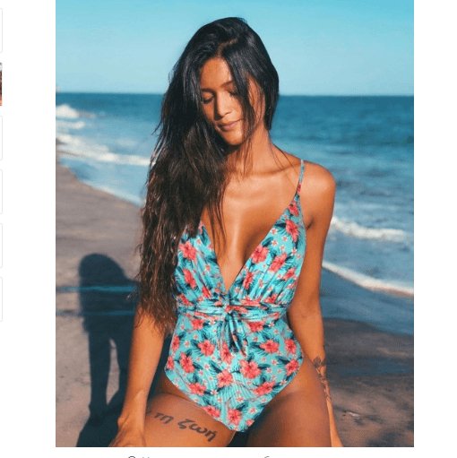 One Piece Swimsuit Female Backless Bodysuit - AmiraMart