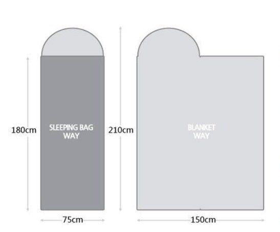 Outdoor Camping Adult Sleeping Bag - AmiraMart