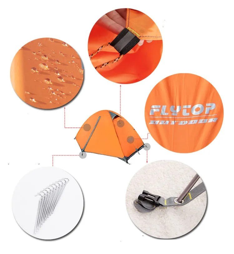 Outdoor Double Camping Rainproof Tents - AmiraMart