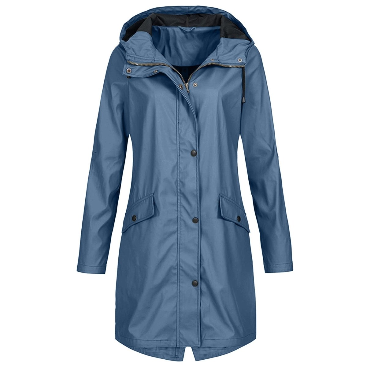 Outdoor Leisure Mid - length Women's Windbreaker - AmiraMart