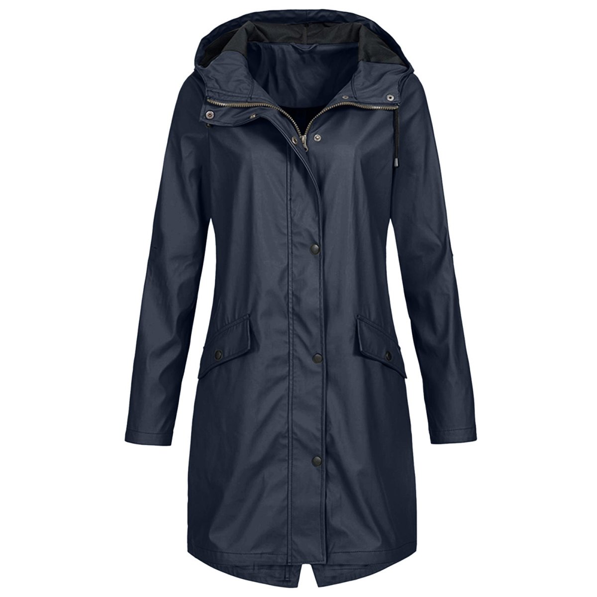 Outdoor Leisure Mid - length Women's Windbreaker - AmiraMart
