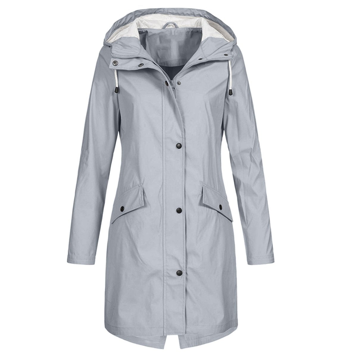 Outdoor Leisure Mid - length Women's Windbreaker - AmiraMart