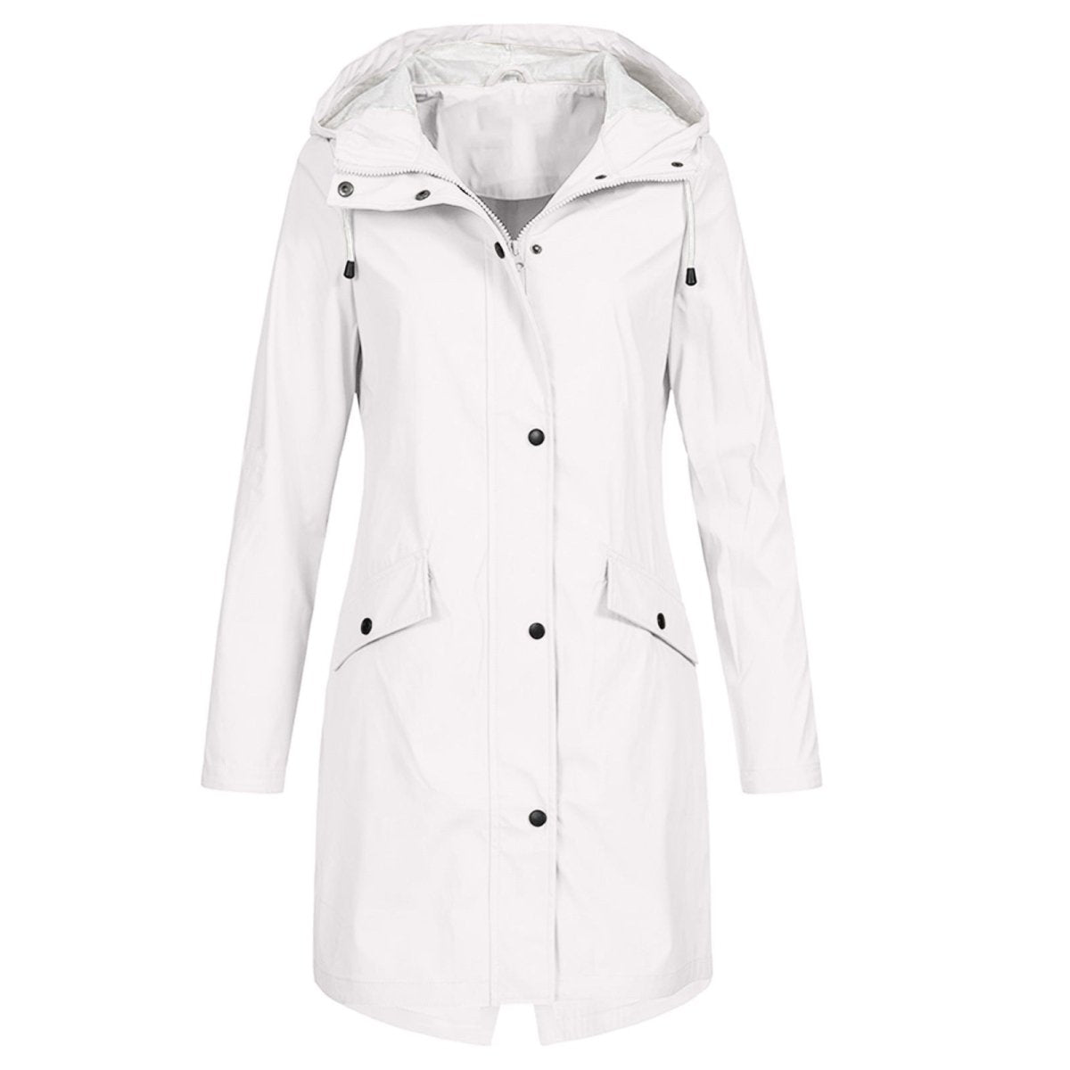 Outdoor Leisure Mid - length Women's Windbreaker - AmiraMart