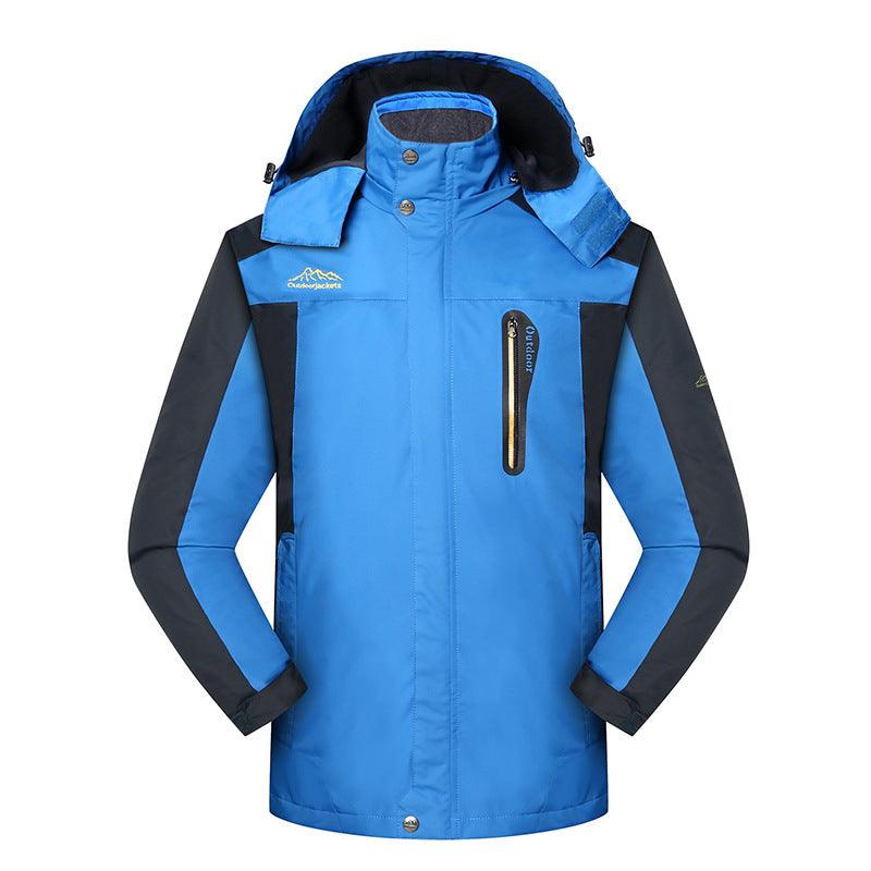 Outdoor Wear - resistant Men's Polyester Coat - AmiraMart
