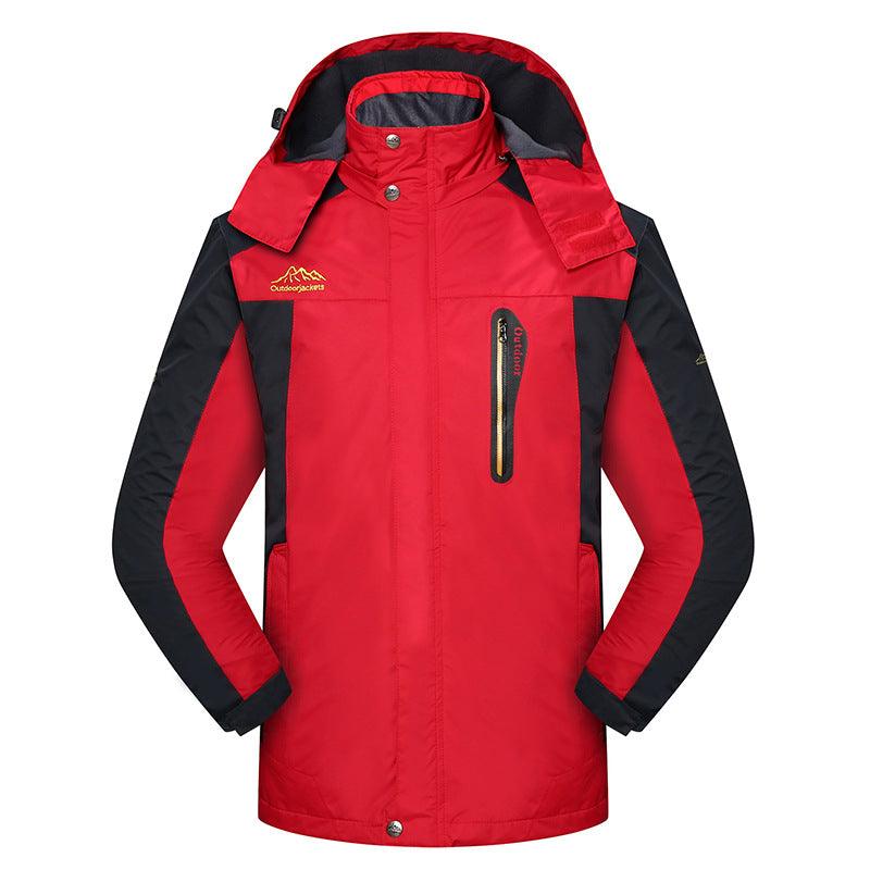 Outdoor Wear - resistant Men's Polyester Coat - AmiraMart
