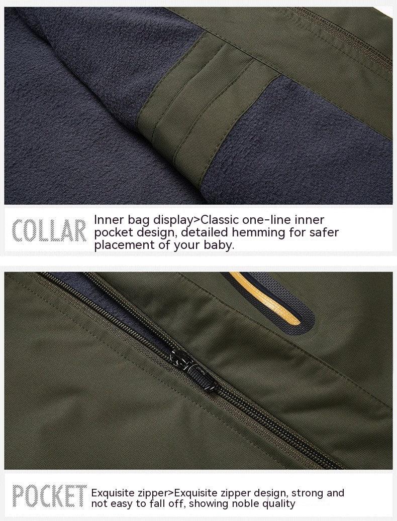 Outdoor Wear - resistant Men's Polyester Coat - AmiraMart