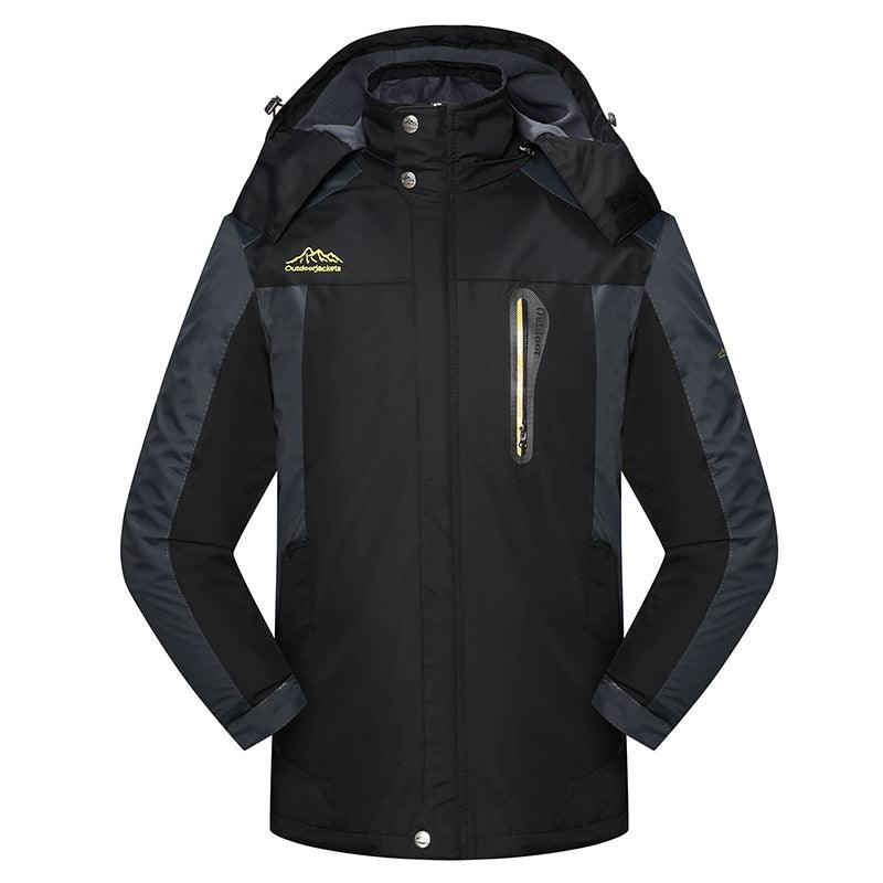 Outdoor Wear - resistant Men's Polyester Coat - AmiraMart